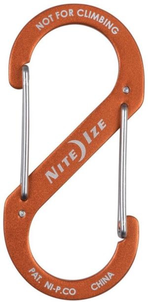 Nite Ize Karabińczyk S-Biner Dual #4 aluminium pomarańczowy (SBA4-19-R6) 4
