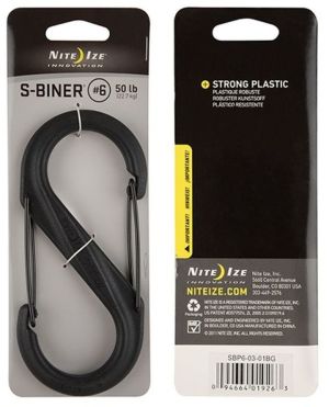 Nite Ize Karabińczyk S-Biner Dual #6 plastik czarny (SBP6-03-01BG) 2