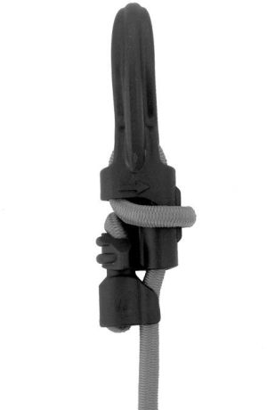 Nite Ize KnotBone elastyczny trok mocujący #5 lina szaro-czarny 3