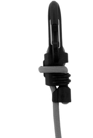 Nite Ize KnotBone elastyczny trok mocujący #5 lina szaro-czarny 5