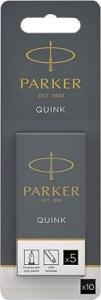 Parker Parker Tintenpatrone QUINK Schwarz 10 Stück - 1950206 1