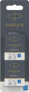 Parker Parker Tintenpatrone QUINK Mini Blau 12 Stück - 1950420 1