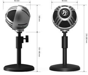 Mikrofon Arozzi Sfera Pro (SFERA-PRO-BLACK) 3