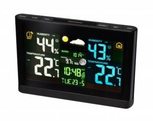 Stacja pogodowa Bresser Radio Controlled Weather Station with Colour Display (7007900CM3000) 3