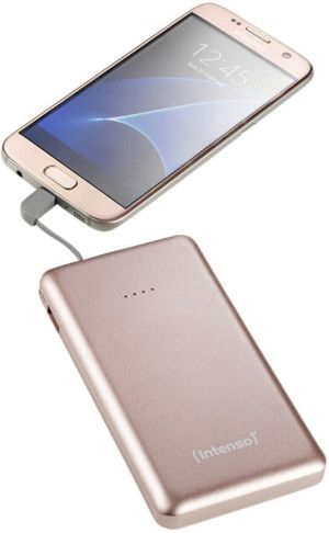 Powerbank Intenso Slim iDual S10000 10000mAh Różowy 3