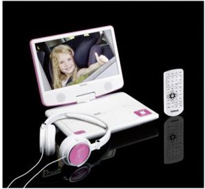 Odtwarzacz przenośny Lenco Lenco DVP-910 (DVP910PINK) 5