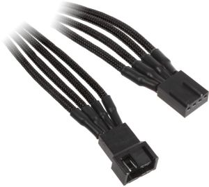 BitFenix Kabel przedłużający 4Pin, 30cm, czarny (BFA-MSC-4F30KK-RP) 1