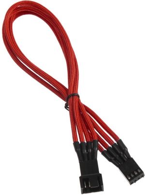 BitFenix Kabel przedłużający 4Pin, 30cm, czerwony (BFA-MSC-4F30RK-RP) 2