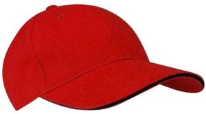 New Port Czapka Baseball Cap Senior Red (23CB) 1