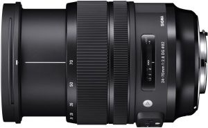 Obiektyw Sigma Art Nikon F 24-70 mm F/2.8 DG HSM N/AF OS 2