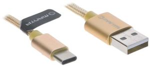 Kabel USB Manta 3.1 USB A/M - USB C/M (USB9005) 1