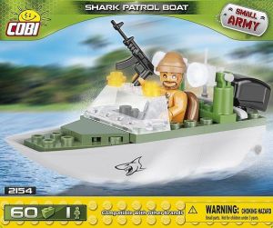 Cobi Small Army Shark Patrol Boat 60kl (COBI-2154) 1