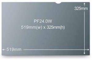Filtr 3M prywatyzujący 24" 16:10 (PF240W1B) 2