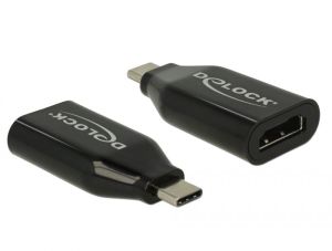 Adapter USB Delock USB-C - HDMI Czarny  (62978) 1
