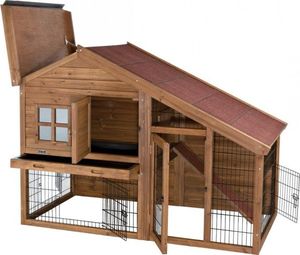 Trixie Klatka dla królików 'Natura' z ogrodzeniem, 151x107x80 cm (TX-62335) 2