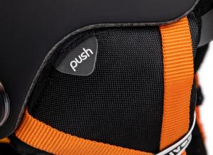 Uvex kask narciarski dziecięcy Junior Visor Pro black-orange mat roz. 54-56 cm (5661912805) 5