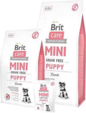 Brit Care Pies 2kg Mini Puppy Lamb 1