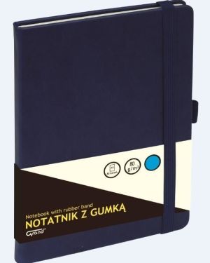 Grand Notatnik A6 kratka z gumką (262771) 1