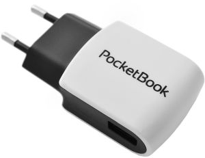 PocketBook ładowarka adapter USB Czarno-biały (PBCHR-2A-EU) 1