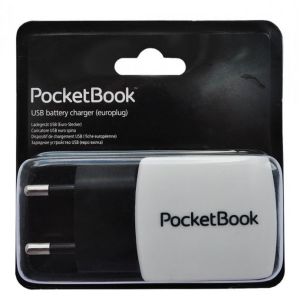 PocketBook ładowarka adapter USB Czarno-biały (PBCHR-2A-EU) 4