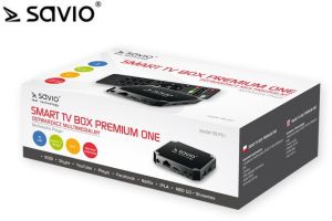 Odtwarzacz multimedialny Savio Odtwarzacz multimedialny SAVIO TB-P01 (16GB; kolor czarny) (TB-P01) - MULSAVMUL0004 3