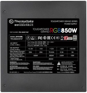 Zasilacz Thermaltake Toughpower Grand RGB 850W (PS-TPG-0850F1FAPE-1) 7