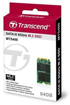 Dysk SSD Transcend MTS400 64GB M.2 2242 SATA III (TS64GMTS400S) 2