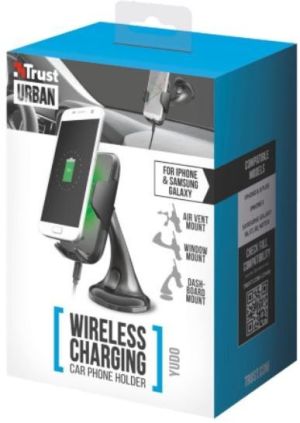 Trust Yudo Wireless Charging Car Phone Holder (22446) 6