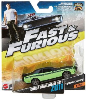 Hot Wheels Szybcy i wściekli 2011 Dodge Challenger SRT8 (FCF35/FCF40) 1