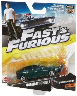 Hot Wheels Szybcy i wściekli Maserati Ghibli (FCF35/FCF54) 1