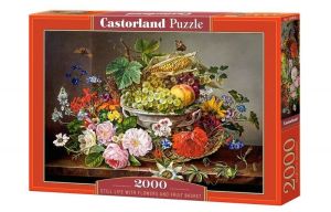 Castorland 2000 elementów Koszyk owoców i kwiatów (GXP-620369) 1