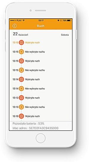 Piri Czujnik ruchu (HSIO17001) 3