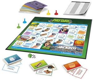 Hasbro Gra planszowa Monopoly PAYDAY 2