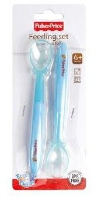 BamBam Fisher Price Łyżeczka i widelec 2