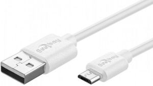 Kabel USB Gembird USB-A - 1 m Biały (77527) 1