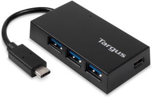 HUB USB Targus Typ C - 3x USB-A, 1x USB-C (ACH922EUZ) 1