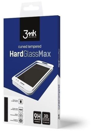 3MK HardGlass MAX iPhone 8 Plus czarny szkło hartowane fullscreen 9h (3M000248) 1