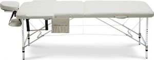 Bodyfit Stół, łóżko do masażu Aluminiowe 2 segmentowe beżowe XXL (552) 2