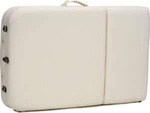 Bodyfit Stół, łóżko do masażu Aluminiowe 3 segmentowe beżowe XXL 5