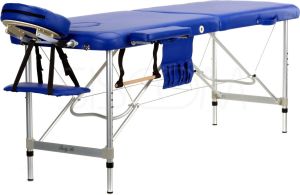 Bodyfit Łóżko aluminiowe do masażu 2 segmentowe niebieskie (469) 1