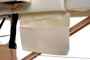 Bodyfit Stół, łóżko do masażu 4 segmentowe beżowe (642) 13