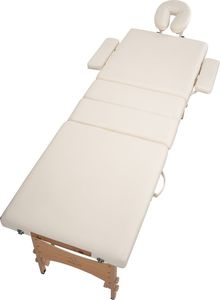 Bodyfit Stół, łóżko do masażu 4 segmentowe beżowe (642) 4