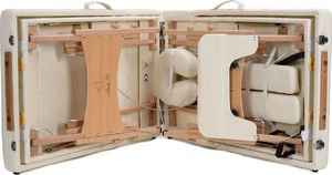 Bodyfit Stół, łóżko do masażu 4 segmentowe beżowe (642) 6