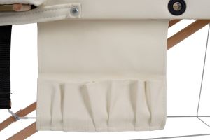 Bodyfit Łóżko do masażu 3 segmentowe beżowe + dodatki + torba gratis 3