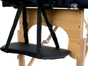Bodyfit Łóżko do masażu czarne 3 segmentowe + dodatki + torba gratis 4