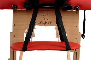 Bodyfit Łóżko do masażu czerwone 3 segmentowe + dodatki + torba gratis (458) 3