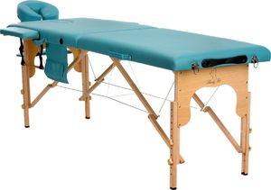 Bodyfit Stół, łóżko do masażu 2 segmentowe pistacjowe 3