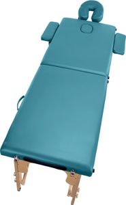 Bodyfit Stół, łóżko do masażu 2 segmentowe pistacjowe 4