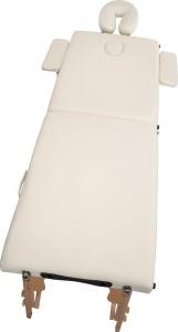 Bodyfit Łóżko do masażu 2 segmentowe beżowe 4