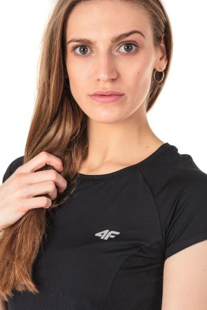 4f Koszulka damska H4L18-TSDF002 czarna r. S 7